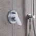 Duravit Wave Einhebelmischer Unterputz Set chrom (WA4210008010)