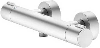KEUCO Plan blue Thermostat-Brausemischer Aufputz Silber Eloxiert (53926171001)