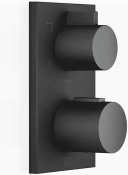 Dornbracht UP-Thermostat mit Dreiwege-Mengenregulierung Schwarz matt (3642767033)