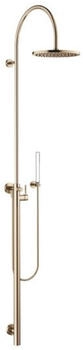Dornbracht Meta Duschstele mit Brause-Einhandbatterie light gold gebürstet (2602466127)