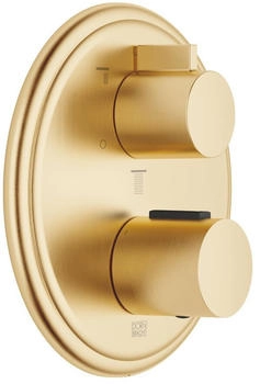 Dornbracht Madison UP-Thermostat mit Dreiwege- Mengenregulierung messing gebürstet (36427977-28)