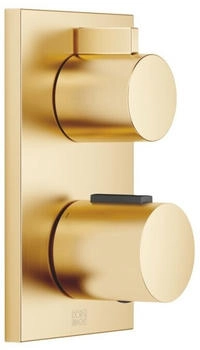 Dornbracht Thermostat mit Einweg-Mengenregulierung messing gebürstet (36425670-28)