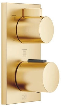Dornbracht UP-Thermostat mit Dreiwege-Mengenregulierung messing gebürstet (3642767028)