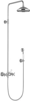 Dornbracht Madison Showerpipe mit Brausebatterie bronze gebürstet (2663236042)