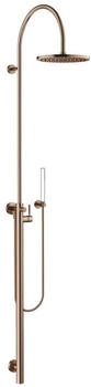 Dornbracht Meta Duschstele mit Brause-Einhandbatterie Bronze gebürstet (2602466142)