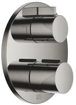 Dornbracht Thermostat mit Zweiwege-Mengenregulierung dark chrome (3642697019)