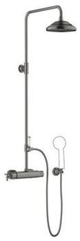 Dornbracht Madison Brause-Thermostat für Wandmontage brushed dark platinum (34459360-99)