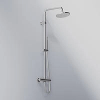 Steinberg Serie 340 Brauseset komplett mit Thermostat-Armatur, Badarmaturen, 340