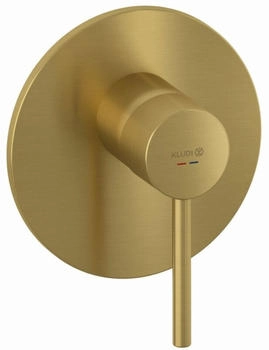 Kludi BOZZ Unterputz-Brause-Einhandmischer brushed gold PVD (38755N076)