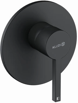 Kludi Nova Fonte Puristic Unterputz- Brause-Einhandmischer schwarz matt (207553915)