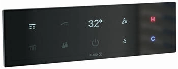 Kludi TOUCHTRONIC elektronisches Unterputz Thermostat Neutral (38310G1-00)