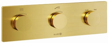 Kludi TOUCHTRONIC elektronisches Unterputz Thermostat brushed gold PVD (38300N0-00)