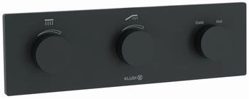 Kludi TOUCHTRONIC elektronisches Unterputz Thermostat schwarz matt (3830039-00)