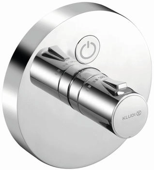 Kludi Push Unterputz-Brause-Thermostat-Armatur für 1 Verbraucher chrom (389020538)