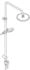 Kludi Dive Dual Shower System chrom (6808005-00)