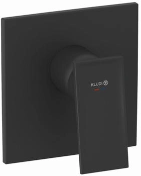 Kludi DECUS Unterputz-Brause-Einhandmischer schwarz matt (547553975)