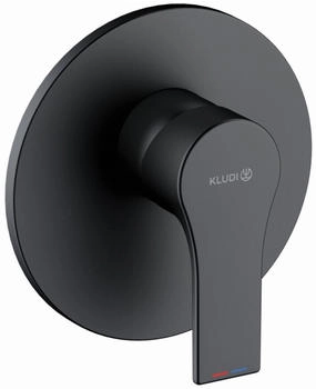 Kludi Zenta SL Unterputz-Brause-Einhandmischer schwarz matt (487553965)