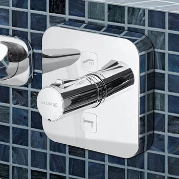 Kludi Push Unterputz-Brause-Thermostat-Armatur für 2 Verbraucher chrom (389110538)