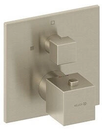 Kludi DECUS Unterputz-Brause-Thermostatarmatur stainless brushed nickel (54885N575)