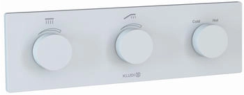 Kludi TOUCHTRONIC elektronisches Unterputz Thermostat wei&szlig; matt (3830053-00)