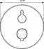 Hansa Varox Thermostat chrom (40589083)