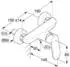 Kludi X1 Brause-Einhandmischer DN 15 chrom