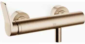 Dornbracht Liss&eacute; Brause-Einhandbatterie Wandmontage Light Gold geb&uuml;rstet (33300845-27)