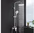 LuxusKollektion Duschsystem mit Einhebelmischer Regendusche 2 Strahlarten 8 Zoll