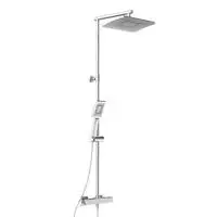 Sch&uuml;tte Duschbrause "TRENTO" Set, mit Thermostatarmatur, 3-fach verstellbar,