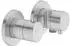 KEUCO Plan blue thermostatarmatur Set für 2 Verbraucher mit Schlauchanschluss/Brausehalter Edelstahl (53953061221)