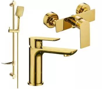 Mexen Alfa DF62 Brausegarnitur, Gold (745704DF62-50)