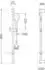Mexen Alfa DF62 Brausegarnitur, Gold (745704DF62-50)