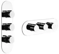 Tondo, Fertigmontageset Mit 2 Separaten Wegen, 43064706 - Gessi
