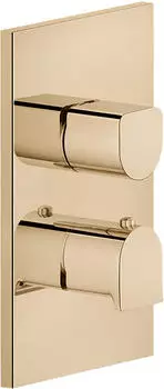 Gessi Rilievo Fertigmontageset Unterputz-Thermostat 2-Wege (59134735)