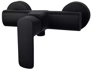 Aloni Force Duscharmatur mit Duschschlauchanschluss, Schwarz matt (ZS80702B)