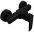 Aloni Force Duscharmatur mit Duschschlauchanschluss, Schwarz matt (ZS80702B)