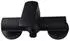 Aloni Force Duscharmatur mit Duschschlauchanschluss, Schwarz matt (ZS80702B)