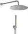 Ideal Standard Idealrain Armaturenpaket Unterputz-Wandanschluss, Stabhandbrause, Silver Storm (BD825GN)