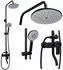 Rea Verso Duschset, Schwarz (REA-P9145)