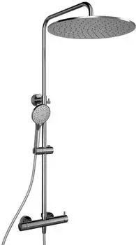 HSK RS 200 Mix Aufputz-Duschsystem Einhebelmischer H: 1370mm Chrom/Weiß (1006500-KB5)