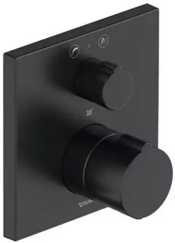 Duravit C.1 Wannenthermostat Unterputz, eckige Rosette (C15200013046)