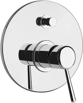 Gessi Goccia Dusch-/Badewannen-Set für Unterputzmischer, 2-Wege-Umsteller, Messing antik (44678713)