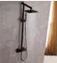 Bernstein Duschsäule SEDAL-Thermostat, eckig, Schwarz, Messing (8921B)