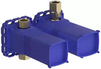 Hansa Hansamatrix Unterputz-Einbauk&ouml;rper Thermostat-Batterie 2-Wege-Umstellung Verbr&uuml;hschutz (44030100)