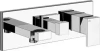 Fertigmontageset F&uuml;r Wanne-einhebelmischer Mit 2-wege - Gessi