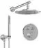 Villeroy & Boch Universal Taps & Fittings Unterputz-Duschsystem mit Thermostat, Chrom (TVZ00010500061)