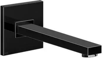 Gessi Rettangolo K Wand-Auslauf 207mm Metall Schwarz PVD (20114706)