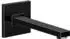 Gessi Rettangolo K Wand-Auslauf 207mm Metall Schwarz PVD (20114706)