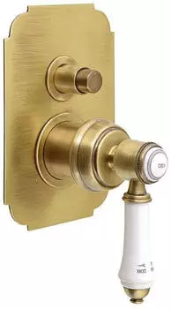 Sapho Vienna Unterputz-Duscharmatur 2 Wege, Bronze (VO042BR)