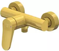 Steinberg Serie 340 Brausearmatur 3401200BG Aufputz, 1/2", Brushed Gold